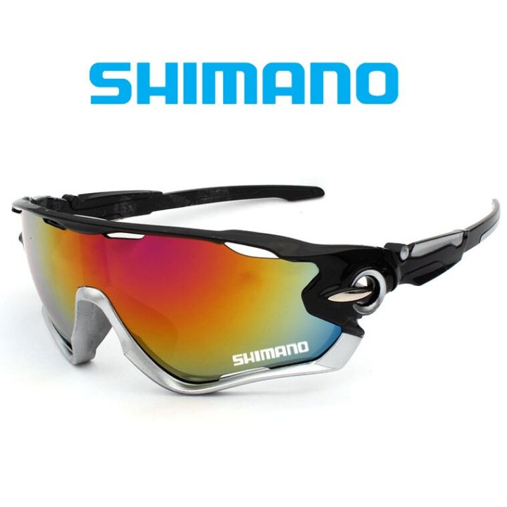 Shimano Cycling Sunglasses Mtb Glasses For Bicycle Outdoor Sports Fishing Sunglasses  Hiking Glasses Driving Shades