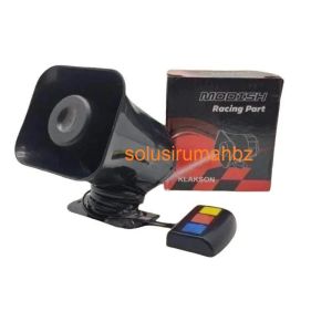 BEL KLAKSON TOURING 3 macam SUARA AMBULANCE POLICE TOA SPEAKER LISTRIK bell