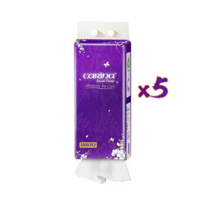 【5/10/20 Packs】 Carina Wall Hanging Tissue 4-Ply 20000 sheets soft deluxe facial tissue