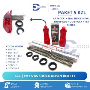 KZL (PAKET 5 SUPER) AS SHOCK DEPAN + SEAL SOK + SEAL ABU + OLI + PER BEAT FI ESP / SOK / SKOK / SIL