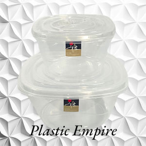 UniGlobal High Quality Transaparent Plastic Food Container Leftover Food Keeper