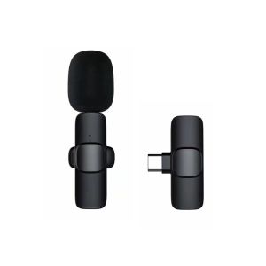 K9 /K35 ไมโครโฟนไร้สาย Wireless Microphone Mic ไมค์หนีบปกเสื้อขนาดพกพาไมค์สำหรับไลฟ์สดบันทึกวีดีโอรองรับต่อโทรศัพท์ i-OS