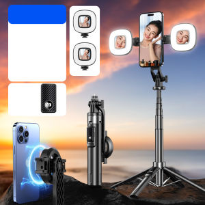 Selfie Stick with Dual Light