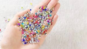 Acrylic Pointed Back Rhinestones DIY Nail Art Phone Case Handmade Craft Decor Accessories
