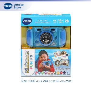 VTech KidiZoom Camera digital photography camera for kids with 16MP 4X digital zoom and 2.4" color screen