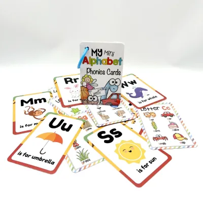 English Flash Card การ์ดคำศัพท์เพื่อการเรียนรู้ บัตรภาพบัตรพยัญชนะไทย ก-ฮ เสริมสร้างพัฒนาการเด็ก แฟลชการ์ดคำศัพท์