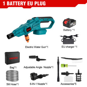 【Manila Inventory】3500W 200Bar Brushless Electric High Pressure Washer 588VF Car Wash Water machine for Makita 18V-21V Battery Garden Irrigation Water Washer