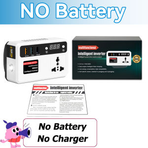 【Ready Stock】Outdoor Operation Inverter 120W Power Inverter Electric Tool Battery DC 21V To AC 220V/DC5V/20V Lithium Battery Inverter Adapter Power Supply Inverter For Home Appliances For Makita 18V Battery