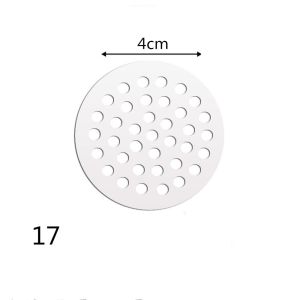 MKEB 304 stainless Home and Kitchen Bathroom Accessories Colander Shower Drain Cover Drains Cover Hair Filter Floor drain pad Sink Strainer