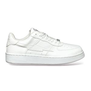 Sepatu Kasual Pria Wanita XternalStepSure Russel Triple White Casual Leather