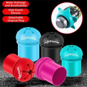 JIYAN2866 ความยืดหยุ่นที่แข็งแกร่ง ฝาปิดปลายคันเบ็ด ซิลิโคน หลายสี ตัวป้องกันก้นคันเบ็ด ใหม่ กล่องป้องกัน ของใช้ตกปลา