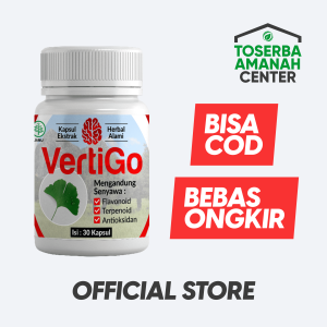 Obat Vertigo Paling Ampuh VertiGo 50 Kapsul