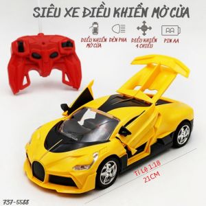 [HCM]Xe điều khiển giá rẻ đèn  đóng mở cửa- màu sắc giao ngẫu nhiên- ( để chọn màu nhắn tin riêng shop))