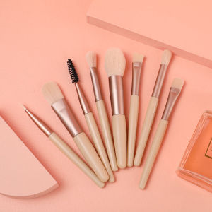 good 999 jewelry Korean 8 pieces portable makeup brushes Concealer powder makeupfoundation eye shadow tool brush TM01-04