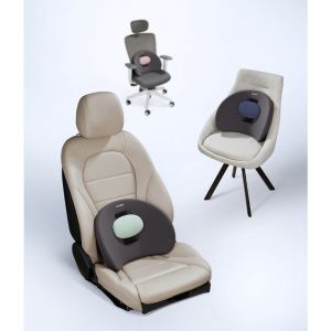 Gối tựa lưng ô tô di chuyển con lăn CICIDO cao cấp - đệm tựa lưng ghế ô tô dùng cho bà bầungười ngồi lâu văn phòng