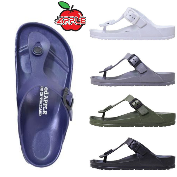 Red Apple T-Strip Sandal Shoes, Women's Fashion, Footwear, Flipflops and  Slides on Carousell