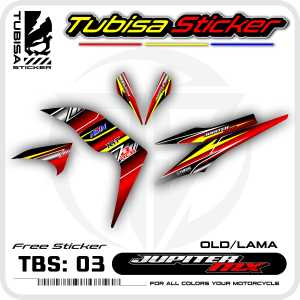 Sticker Striping Variasi Jupiter MX Old - Stiker Striping Motor Jupiter MX Old. TBS.03