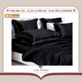 TRỌN BỘ CHĂN GA GỐI PHI LỤA ĐỦ MÀU LAN BEDDING HÀNG LOẠI 1 MÁT, MỀM MẠI. 