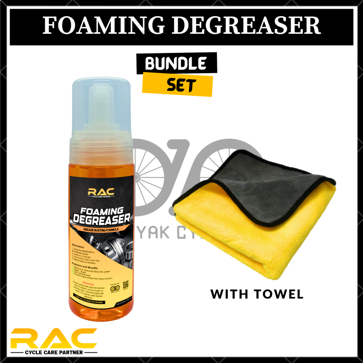 RAC Bike/Motorcycle Foaming Degreaser 150ml Lazada PH