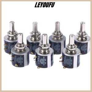 LEYOUFU 1pc 534-1-1 Spectorl Precision Wire Wound Potentiometer 534 2w 100R 200R 500R 1K 2K 5K 10K 20K 50K 100k
