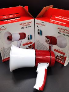 Hand Megaphone Portable dengan Baterai Pengereas Suara Portable genggam mudah dibawa