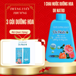 [Tặng 3 gói dưỡng hoa] Nước Dưỡng Hoa Tươi Lâu Dr Natro Hoa Bền Màu Nở Bung Nụ Tươi Đến 15 Ngày 300ml