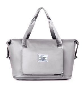 844 กระเป๋าเดินทางแบบถือ พับได้ พกพาสะดวก ขยายกระเป๋าได้ ใช้เป็นกระเป๋าฟิตเนสได้