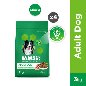 IAMS Dry Dog Food - Small Breed / Adult Dog / Mother & Puppy 3kg (4 Packs)