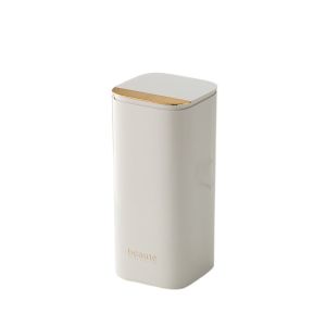 ERYRG Dustproof Automatic Lifting Makeup Brush Holder Large Capacity with Lid Makeup Brush Box Creative Waterproof Makeup Brush Storage Tube Organizer