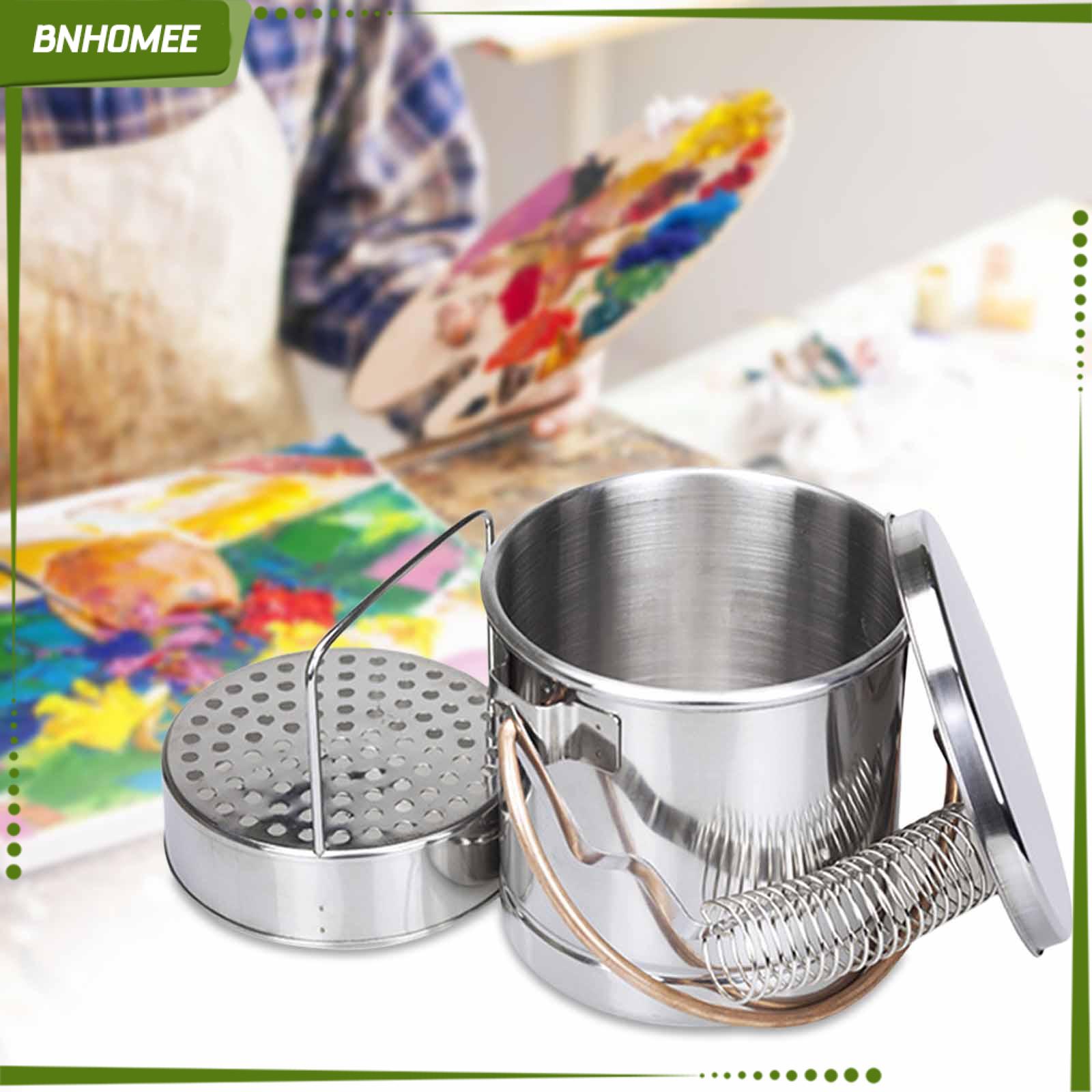 Làm thế nào để chọn xô rửa cọ vẽ phù hợp cho người mới học vẽ màu nước?