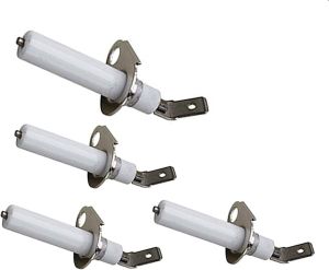 4 Pack Gas Range Stove Ignitor Electrode 8523793 Replacement for Whirlpool Gas Range IgniterAmana oven ignitor and Kenmore gas stove parts WP8523793 AP6012852 PS11746068 74007473 7432M126-60