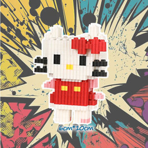 （สินค้าเฉพาะจุด）ตัวต่อนาโนตุ๊กตาดัฟฟี่ สเตลล่าลู หมีกับกระต่าย​ Nanoblock บล็อกเลโก้