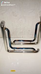 Handle truk motif pelangi/Variasi Hendel pintu truk canter Ragasa GrenmaxL300 pickup Bahan Stenlis Steel kuat dan awet