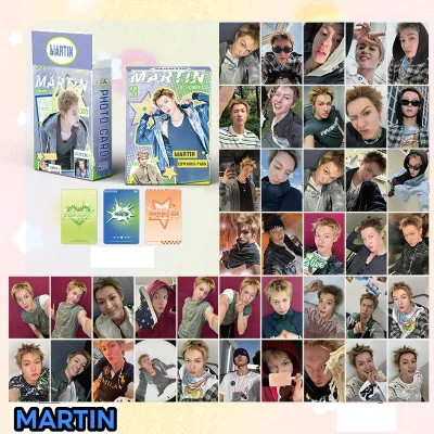 Set 50 photo card unoff Hologram CORTIS - MARTIN 2025