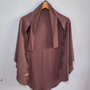 hijab segitiga oval tali inara spandek jersey