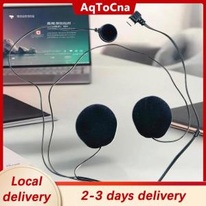 [COD] AqToCna Ship within 24 hours 1Pcs Soft Mic For E1 X1 Bluetooth Type-C Plug HD Noise Reduction Motorcycle Full Face Helmet Headset Microphone