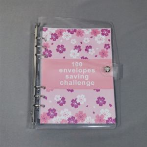ROBERTA Money Saving 100 Envelope Savings Challenge 100 Envelope Financial Management A5 Budget Binders Set Money Organizer Loose-Leaf Binder 100 Envelope Challenge Binder Couple Money Savings