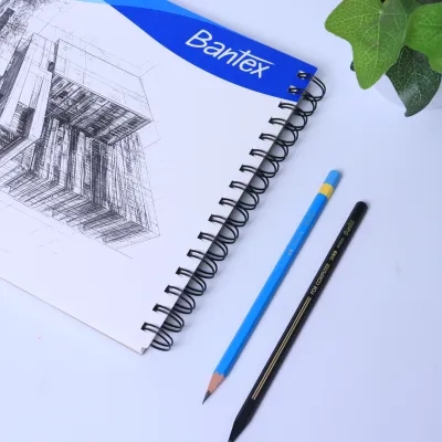 Bantex Sketchbook A4 160gr / Buku Gambar Sketsa 30/40 Lembar Model Spiral BK100X