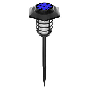 Newest Flame Solar Lamps Courtyard Outdoor Waterproof Landscape Lighting Light Controlled Waterproof Garden Lawn Lamp Hot