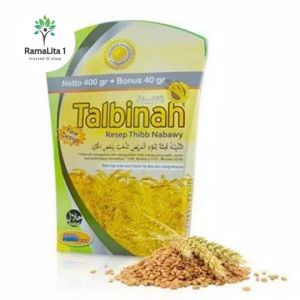 Obat Maag Tepung Gandum Talbinah Tibb Nabawi Bubur Lezat Sehat 400gr Untuk Anak & Dewasa