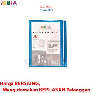 Map Clear Holder A4 60 Pocket Polos / Album Kertas isi 60 Lembar / Katalog Ijazah - Akte