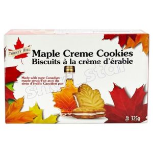 Turkey Hill Maple Cream Cookies 325g Authentic Canadian Pure Maple Syrup Rich Flavor