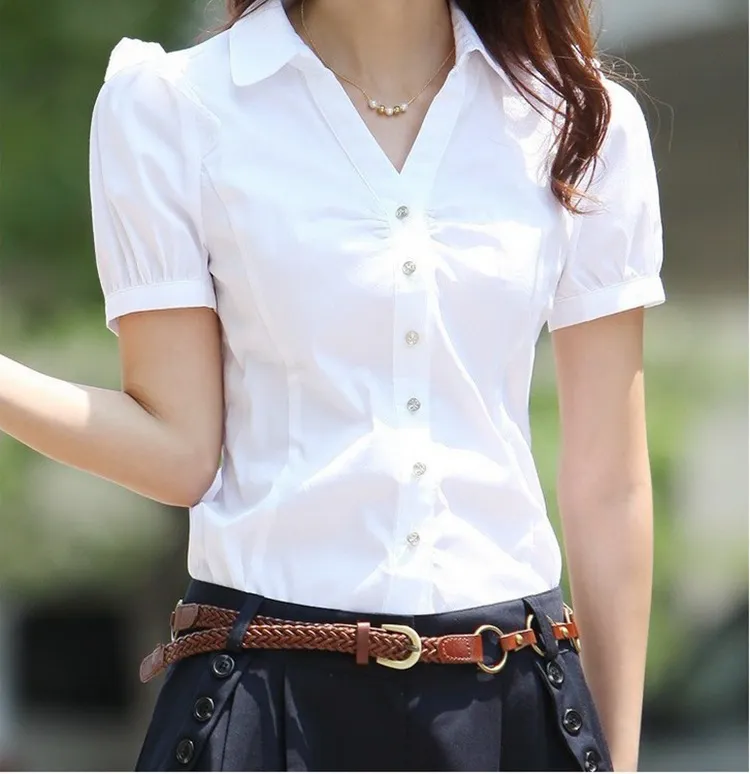 Short Sleeve Korean Top (White) in Noida at best price by Fashion Focus -  Justdial