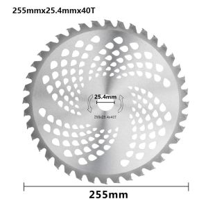 40/60T Brush Cutter Blade Replacement Circular Saw Blade Cutting Grass Lawn Mower Cutter