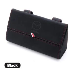 High quality Car glasses case suede environmental protection material sun glasses holder box car visor multi functional sunglasses holder Car dedicated For Mazda MAZDA3 MAZDA2 CX-5 CX-7 CX-9 Tribute BT-50 323 MAZDA6 B2200 Familia Miata MX-5 626 B2500 E-se