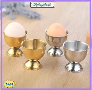 Follow Get New[FlyingC] Stainless Steel Boiled Egg Cups Stand Rack Eggs Holder Egg Holder Cooking Tool