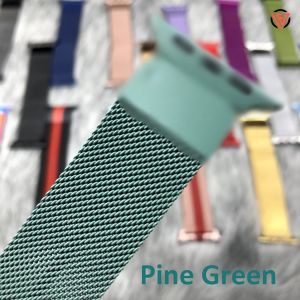 Dây thép milan cho A.watch seri 11/10/9/8/7/6/5/4/3/2/1/SE/Ultra - full size 38/40/41/42/44/45/46/49mm - chất liệu thép không gỉ