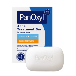 (US Import) PanOxyl Acne bar soap with 10% Benzoyl Peroxide For Face Chest & Back Benzoyl Peroxide Body Soap Vegan For Acne-Acne Skin 4 oz