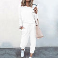 Women Tracksuits Set Ladies Hoodies Suit Loungewear Top+Pants Lounge Wear. 