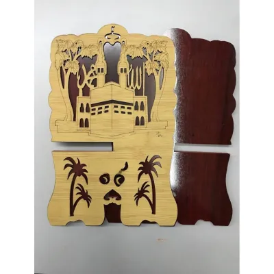 REHAL KAYU UKIR KECIL REHAL LIPAT KAYU PAPAN REHAL KAYU RIHAL UKIRAN KAABAH (29CM X 19CM) REHAL SMALL REHAL MENGAJI KAYU UKIR RIHAL CORAK KAABAH
